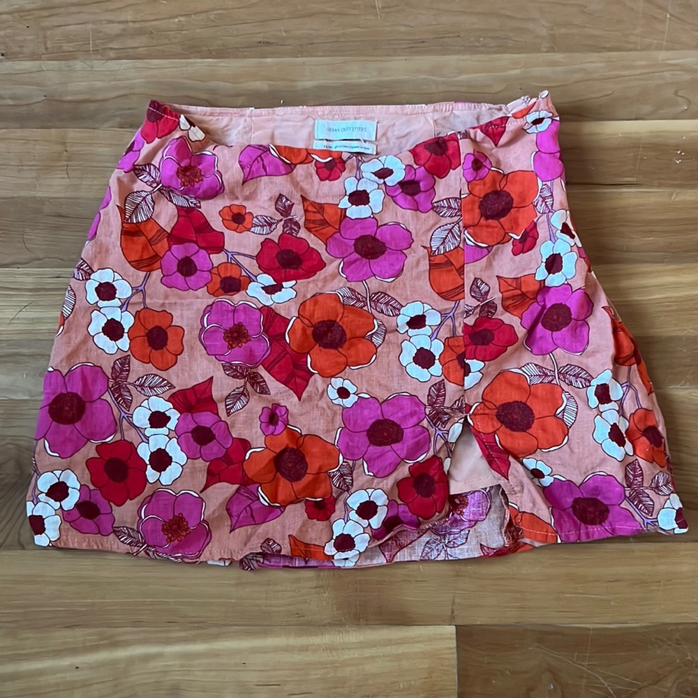 Floral urban skirt
